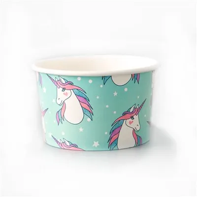 Bedruckter Eisbecher